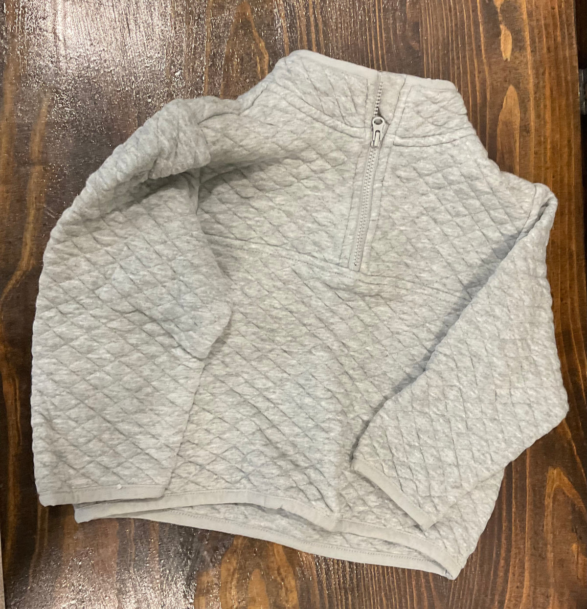 Grey Pullover Jacket