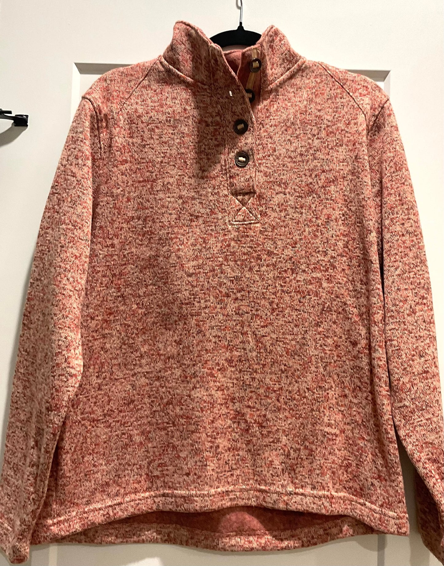 Burgundy Pullover Jacket
