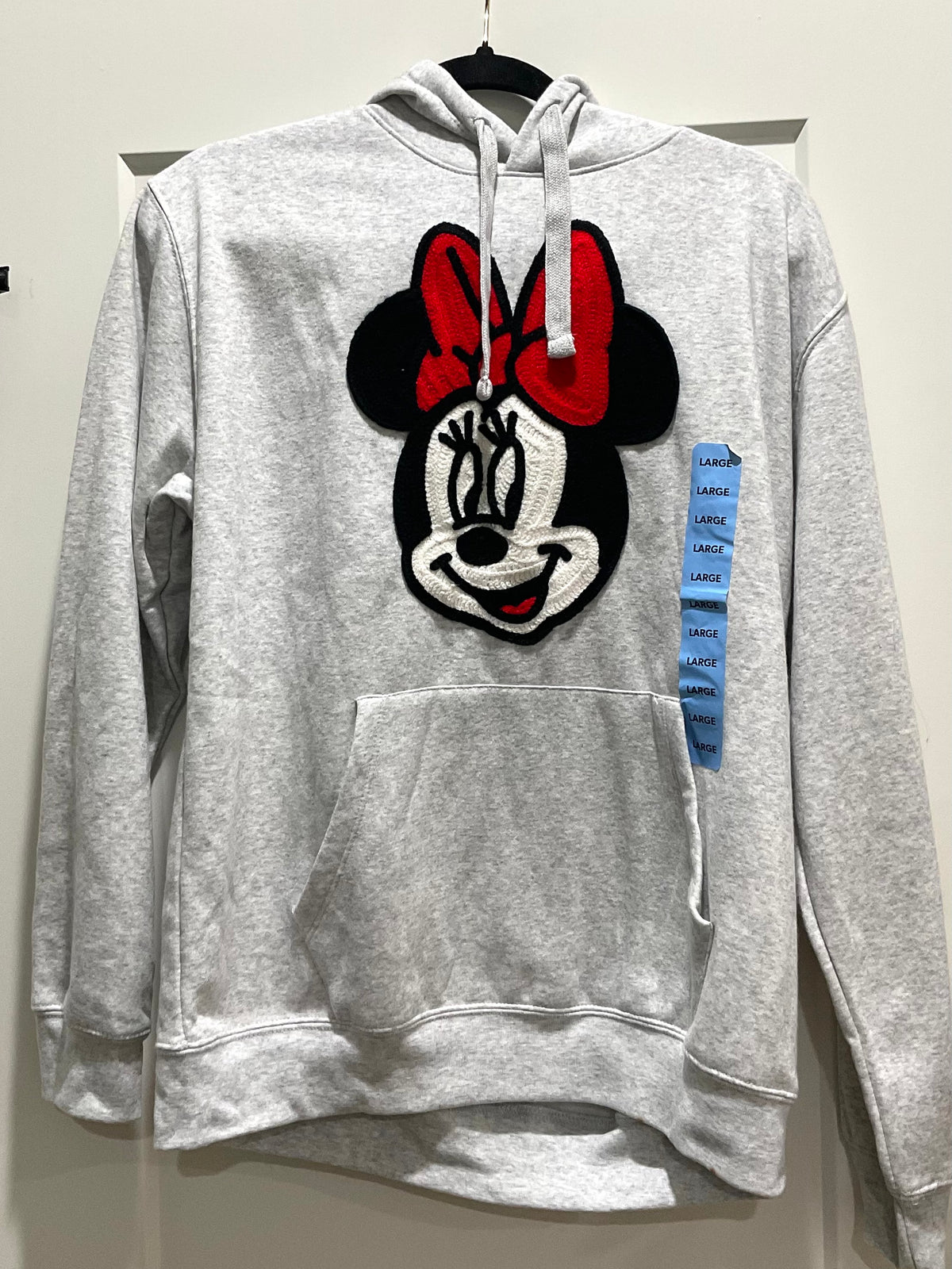 Minnie Mouse Gray Hoodie